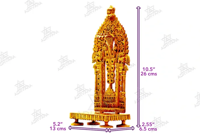 Brass PEETHA PRABHAVALI 10.5” - Image 7