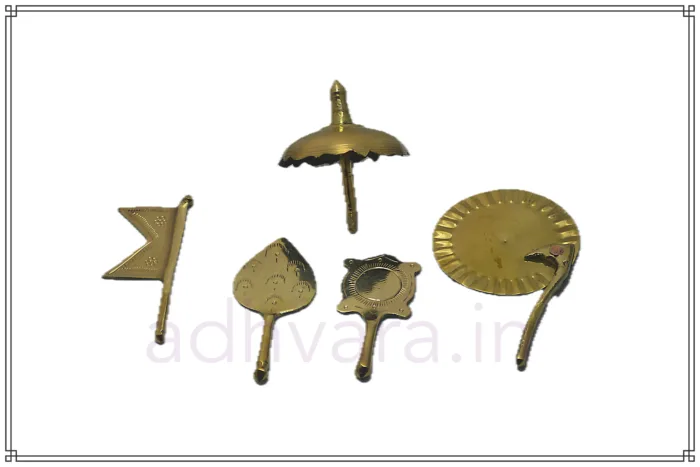 RAJOPACHARA SET Small - Brass [handmade]