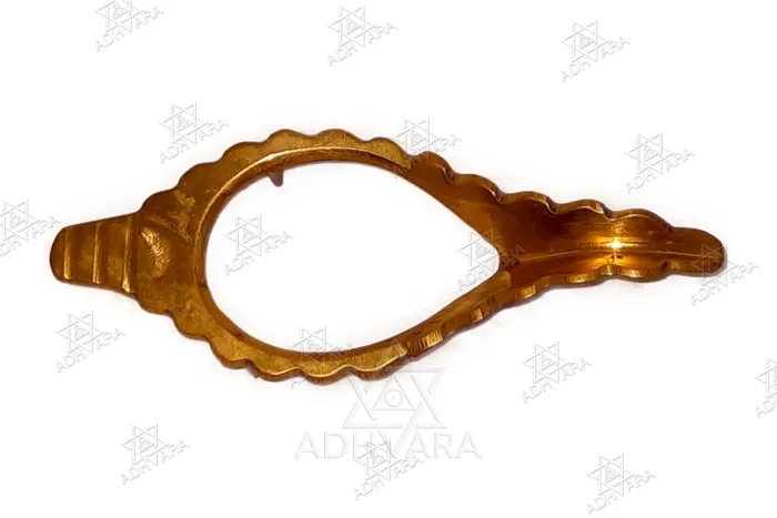 Brass SHANKHA STAND 5.3” - Image 4