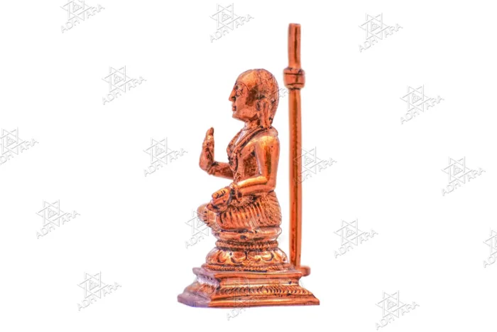 ŚRĪ MADHVĀCĀRYA Panchaloha Icon - Image 6