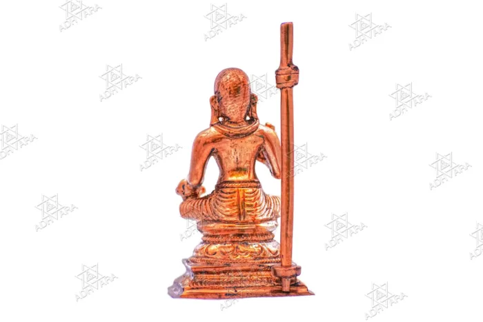 ŚRĪ MADHVĀCĀRYA Panchaloha Icon - Image 5