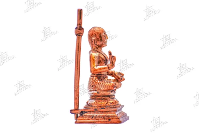ŚRĪ MADHVĀCĀRYA Panchaloha Icon - Image 4