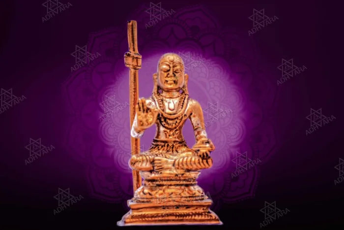 ŚRĪ MADHVĀCĀRYA Panchaloha Icon