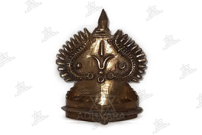 Bronze VISHNU DEEPA 3.25” - Image 2