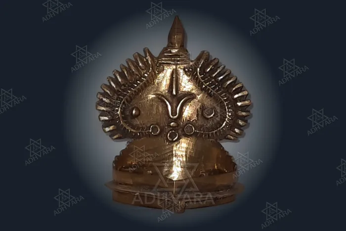 Bronze VISHNU DEEPA 3.25” - Image 5