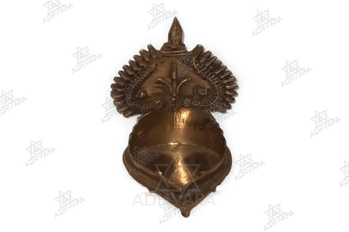 Bronze VISHNU DEEPA 3.25” - Image 4