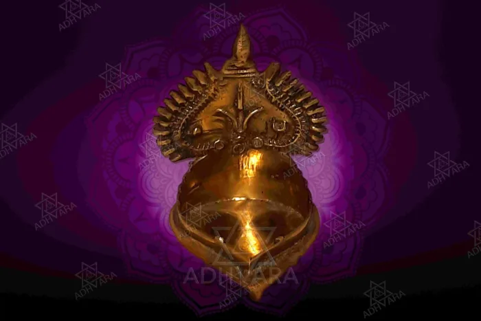 Bronze VISHNU DEEPA 3.25”