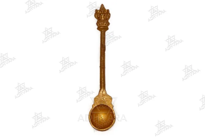 Brass LAKSHMI DARVI or UDDARANE 6” - Image 2