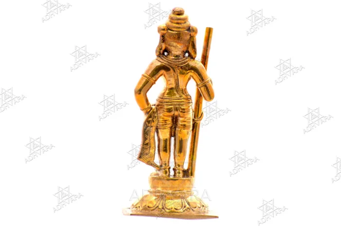 UḌUPĪ ŚRĪ KṚṢṆA Panchaloha Icon - Image 5
